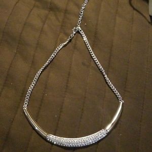White Collar Necklace